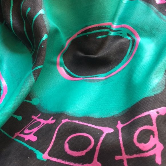 Vintage Oversized Tote Bag. Weekender. - Picture 4 of 5